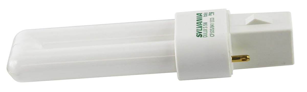 Osram Sylvania 20303 Cf5Ds/841/Eco Dulux 5W Single Compact Fluorescent Lamp