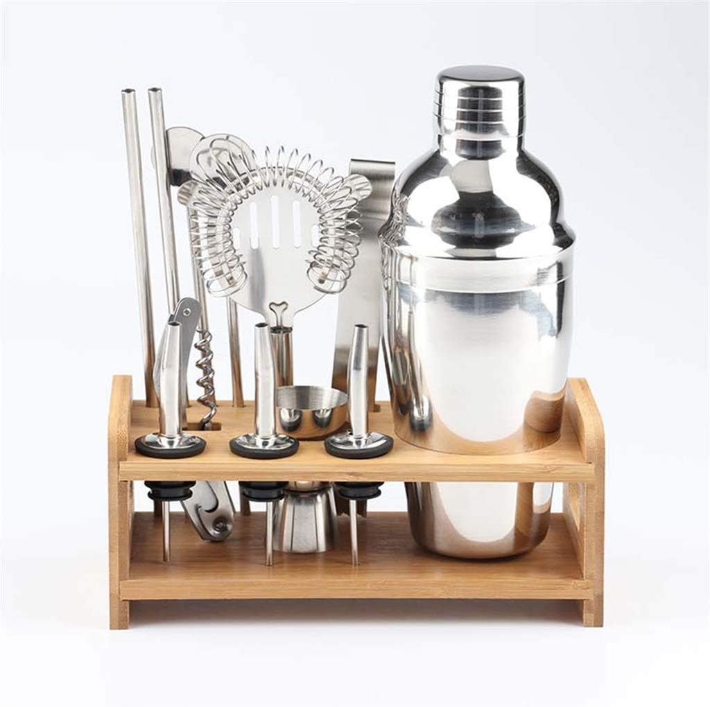 VIDI 12Pc Set Cocktail Shaker Bar Mixer Making Kit Gift Bartender Stainless Steel