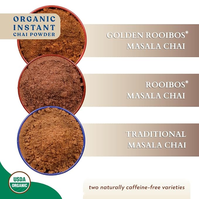 Té en polvo - 50 tazas - Tradicional Rooibos Masala miniatura 5