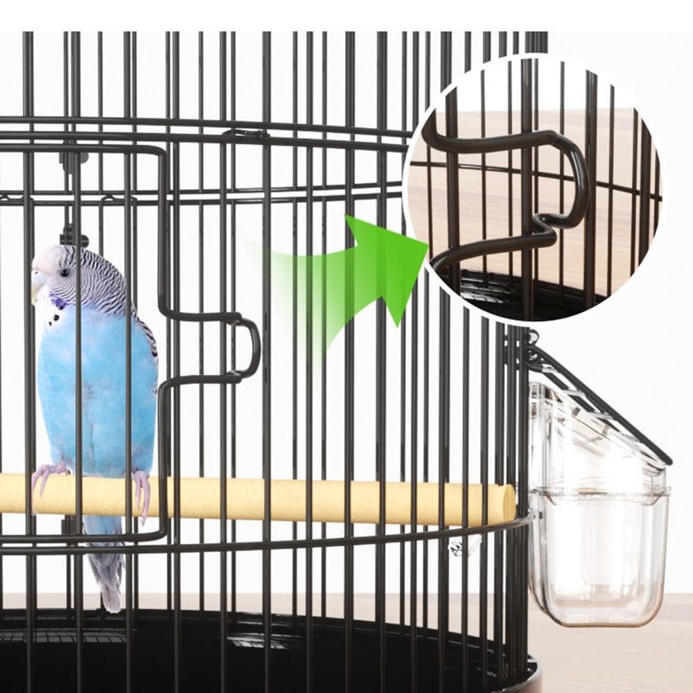 Klatka dla Budgie Luksusowa klatka dla ptaków w willi papug Kompletny domek i gniazdo nowego typu