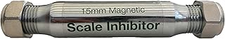 WRAS Water Softener Scale Inhibitor - 15mm compression Limescale Filter - Inline Water Softener and Magnetic Water Conditioner - Protects Boiler - Lifetime Guarantee