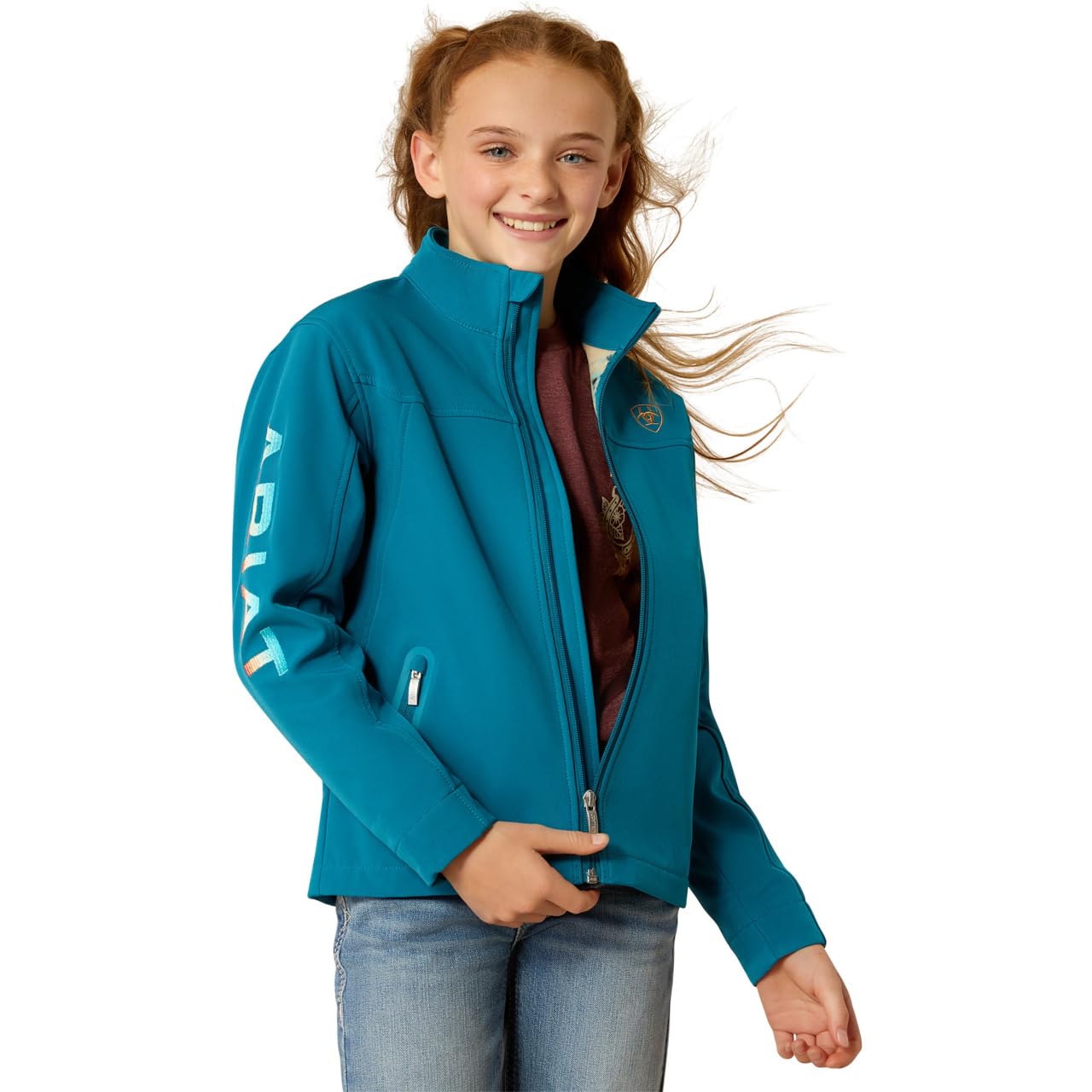 ARIAT Unisex Youth New Team Softshell Jacket
