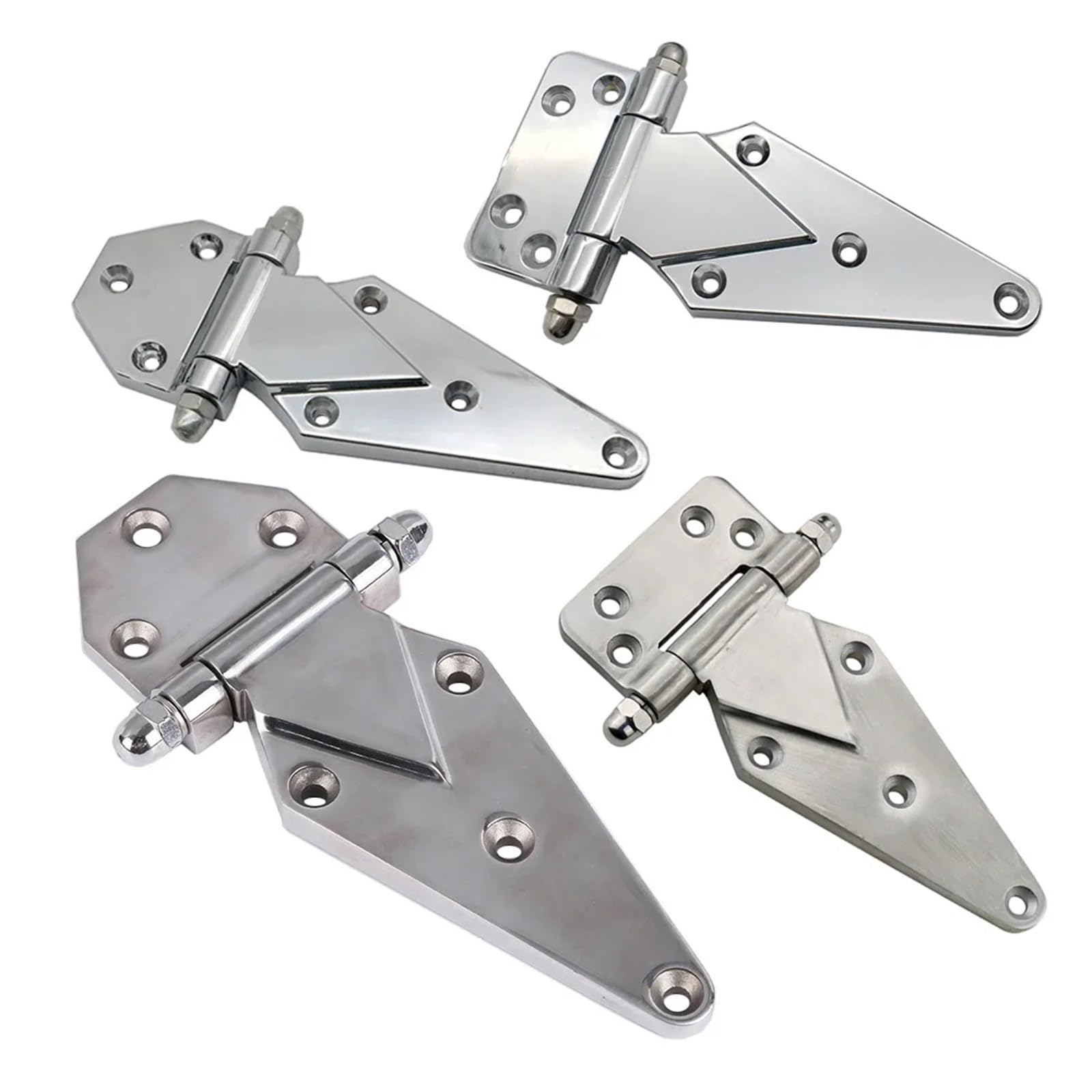 Ymuguegh One Color 6Inch Cold Storage Freezer Oven Door Hinge Industrial Hardware(B Stainless Steel)