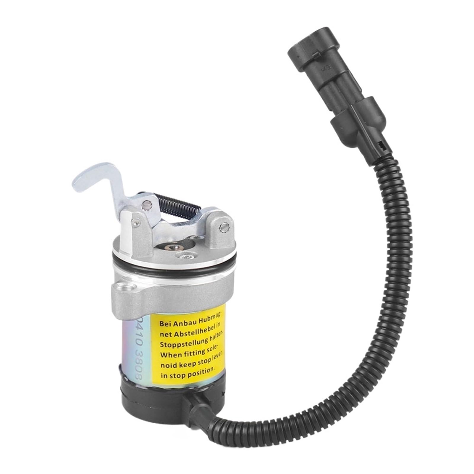 Solénoïde d'arrêt de carburant 12V de qualité supérieure 04103812