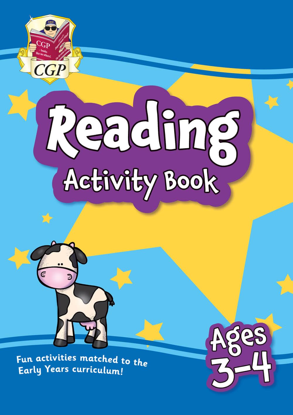 Reading Activity Book for Ages 3-4 (Preschool) (CGP Preschool Activity Books and Cards)