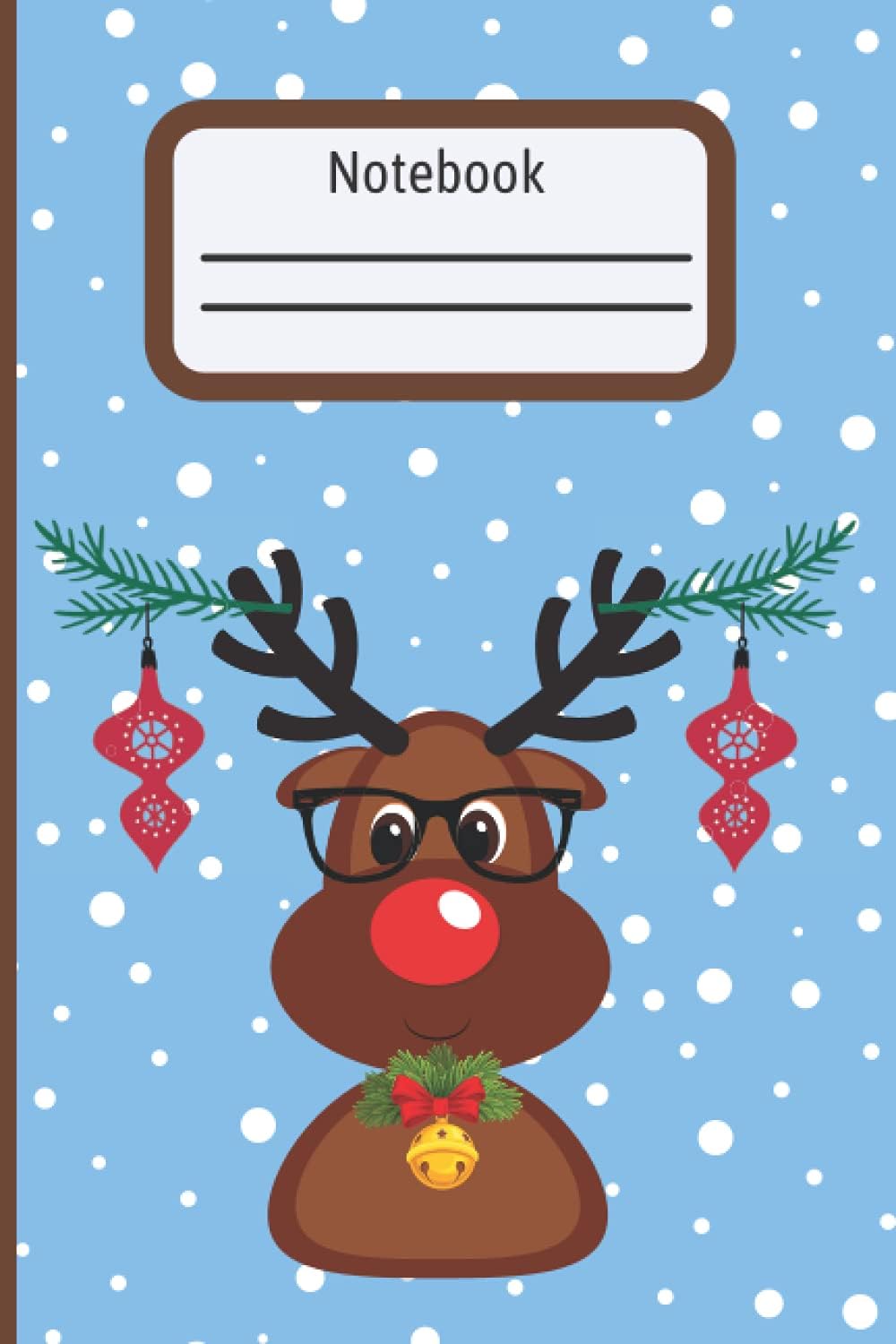 Xmas Notebook: Organise The Christmas Season: Shopping List Christmas Card List Gift And Food List, Lined Journal for All Your Winter Needs