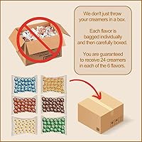 Vista 5 de International Delight - Crema líquida individual – Surtido de 6 sabores (paquete de 144) * Embalaje personalizado resistente a fugas