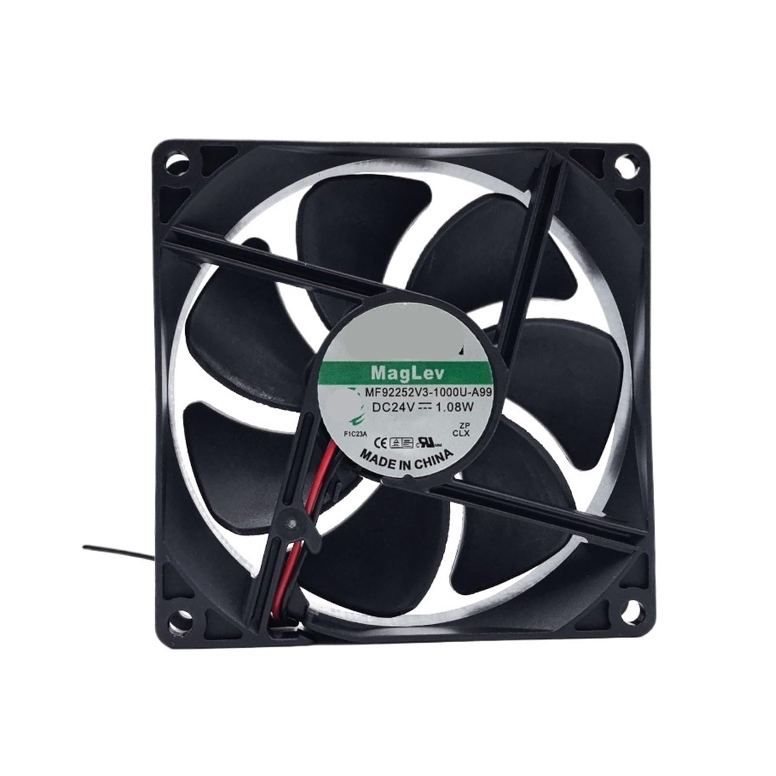 UITGVDQAT MF92252V3-1000U-A99 MF92252V2-1000U-A99 MF92252V1-1000U-A99 Cooling Fan 24VDC 92x92x25mm 2-Wire(MF92252V1-1000U-A99)