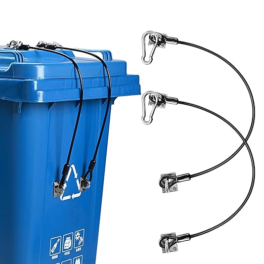 CATECASE Trash Can Lid Lock,Trash Can Locks for Animals Stop from