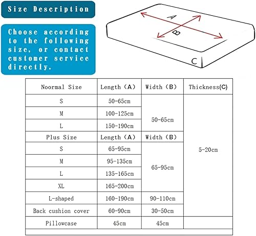 Miniatura 3 de Fundas de cojín de terciopelo elástico para sofá, diván Longue para sala de estar, sillón de esquina, sofá, muebles (color gris claro, tamaño funda
