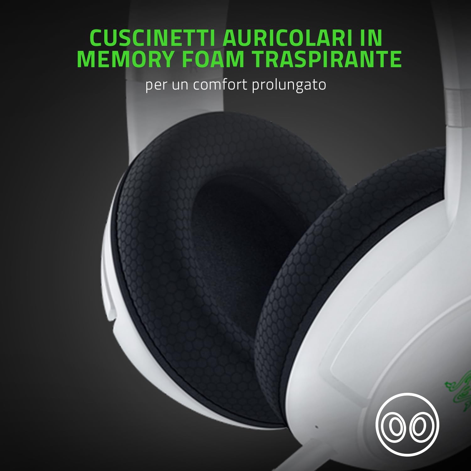Razer Kaira Pro per Xbox - Cuffie wireless per Xbox Series X e mobile gaming (Driver TriForce in Titanio da 50 mm - Cuffia gaming - Immagine 4