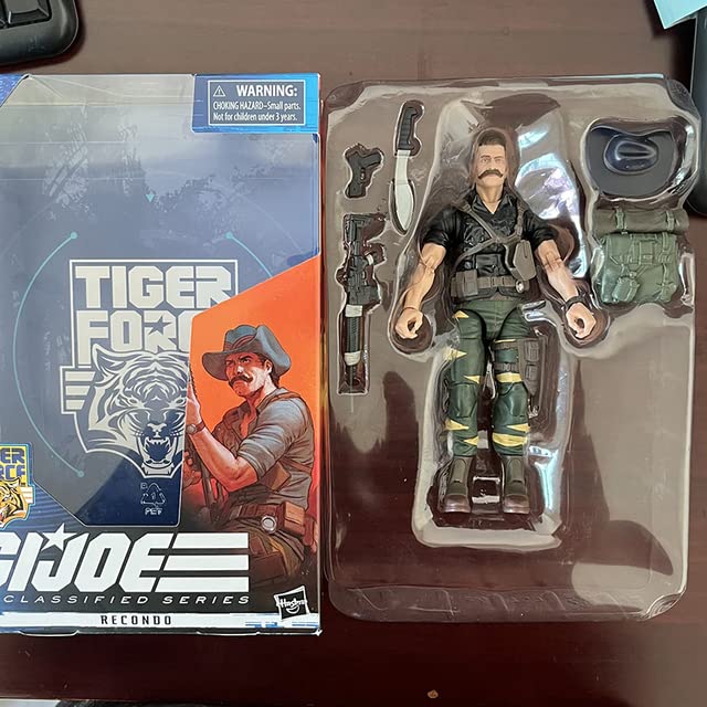 ТоуPRO - Classified Tiger Force Recondo Classified Series Tiger Force DAVIDs L Bazooka Action Fiɡurе Model Тоуs Collection Gift (A with box)