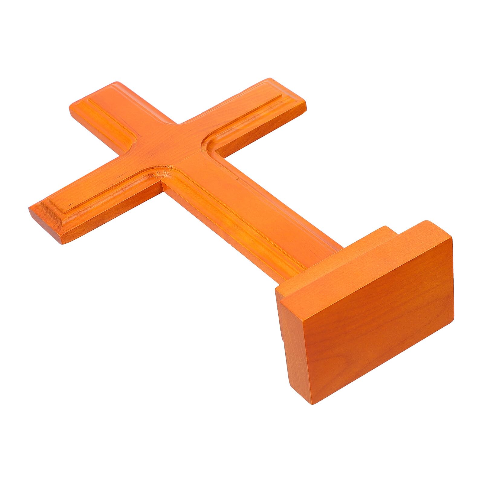 Cruz de madera de pino para regalo de comunión y pieza única 8