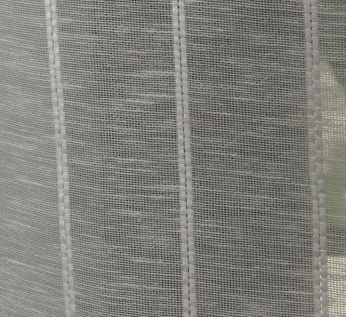 Image of Exporthub Sheer Linen Cotton Curtains for Window 5 Feet Set of 2, Cream - Light Filtering Breathable Fabric Drapes for Living Room & Bedroom (EHSPR054 54)