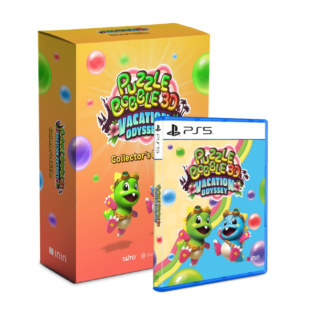 Puzzle Bobble 3D Vacation Odyssey Collectors Edition - PEGI PlayStation 5 - LIMITED