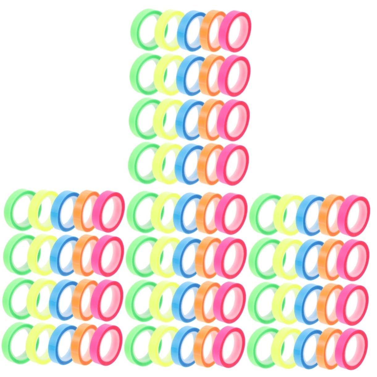 Angoily 80 Nastro Note Segnapagina Colorati Portatili per Evidenziare e Contrassegnare Testi Versatile per Studio e Ufficio