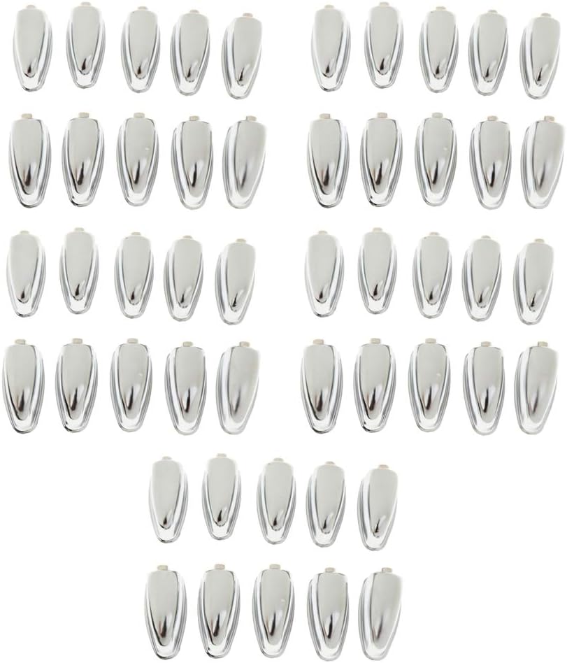 LoveinDIY 50PCS Iron End Tom Drum Lugs Hooks Drum Kit Hardware 52x25x23mm