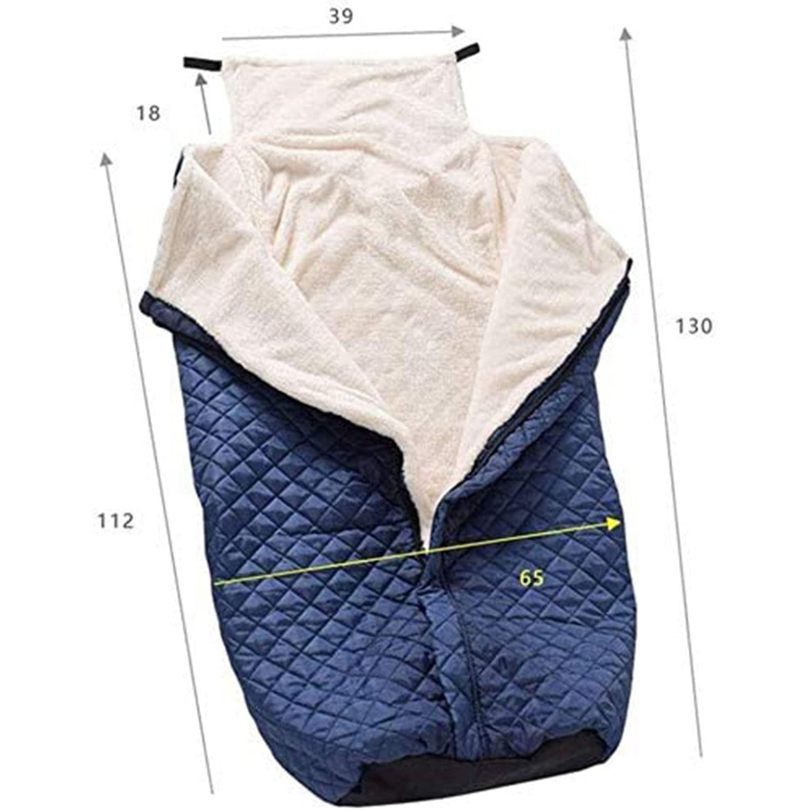 Manta Ligera para Silla de Ruedas con Cremallera y vellosidades, Manta Impermeable con Forro Polar para Silla de Ruedas, cubrepiernas cálido