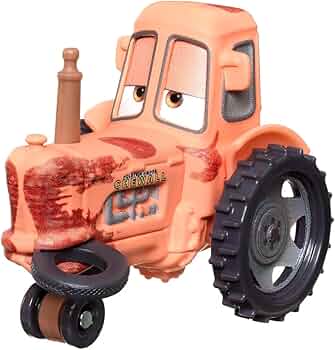 Amazon.co.jp: ピクサー カーズ トラクター タイヤ付き 口元メタル