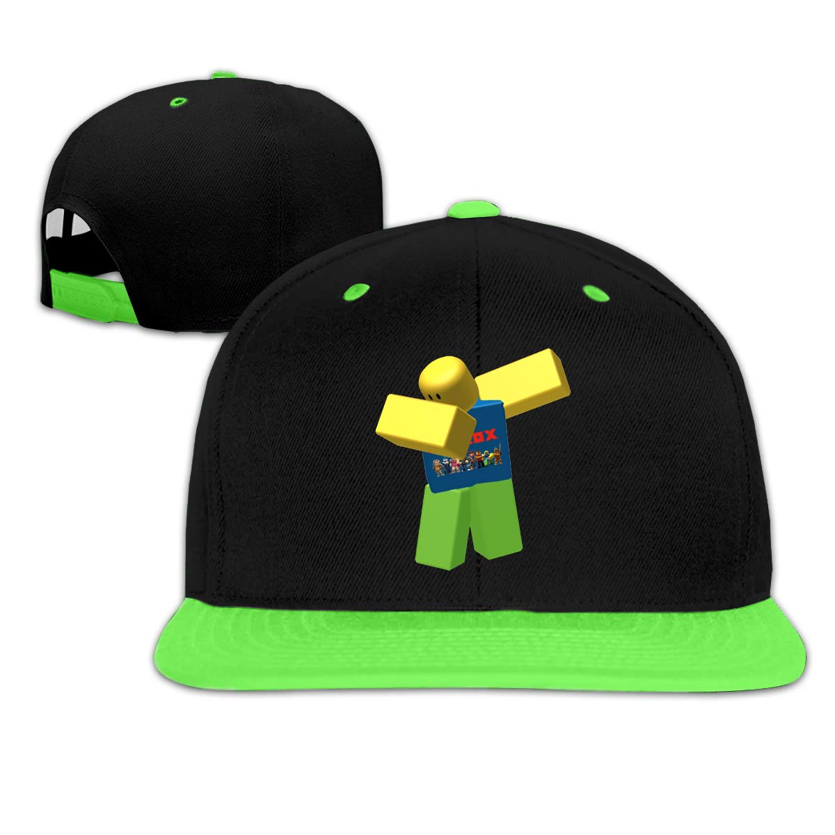 Printing Child Hip Hop Baseball Cap Adjustable Roobllox Dab Design Gift