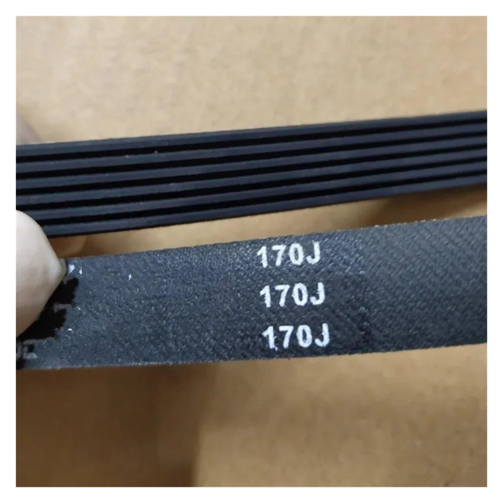Antriebsriemen Keilriemen Keilriemen PJ406 160J 170J PJ431 Antriebsriemen Für Holzbearbeitungsdrehmaschine, Holzhobelmaschine(170J PJ431,2PIECE_10 RIBS)