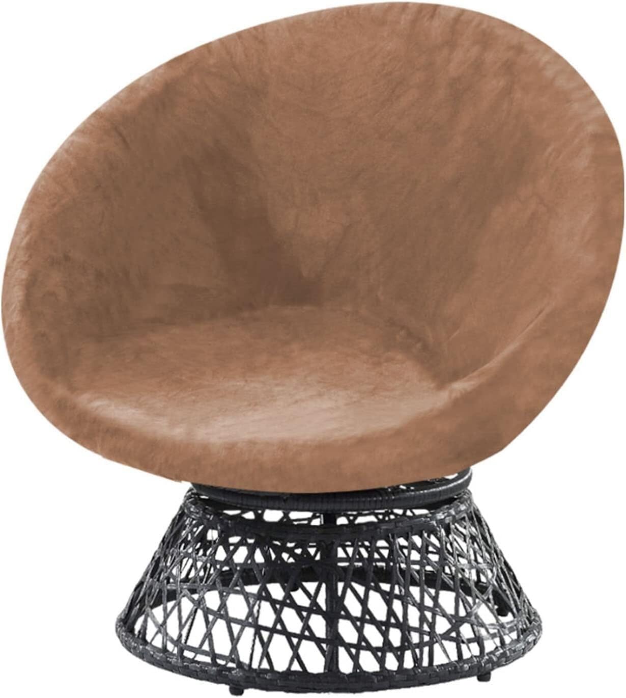 Housse de chaise papasan en velours premium taille M amovible coloris G