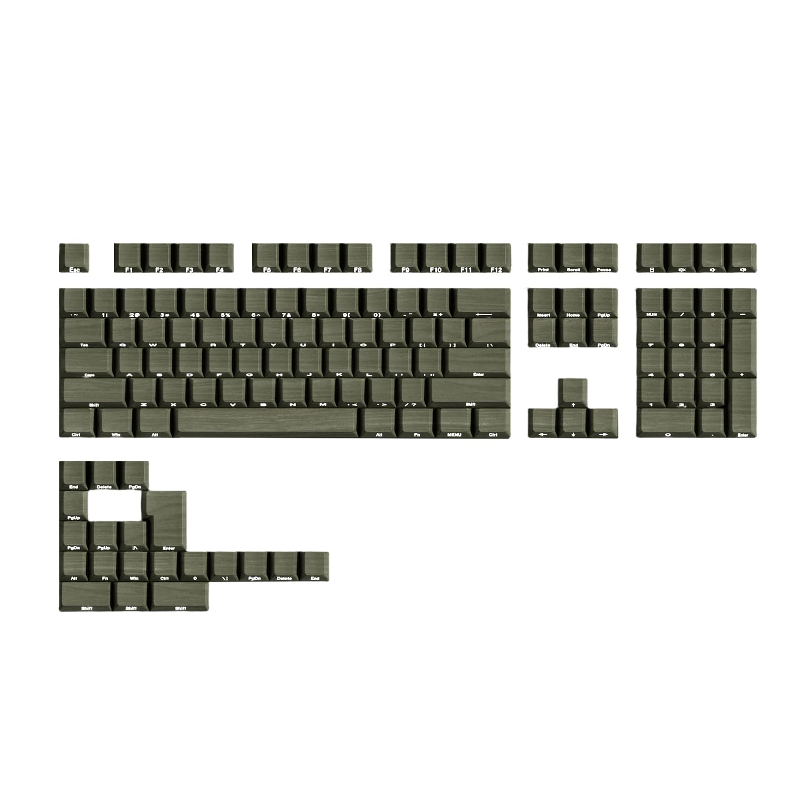 Teclas PBT retroiluminadas con diseño de madera: mejora la escritura de programadores 8