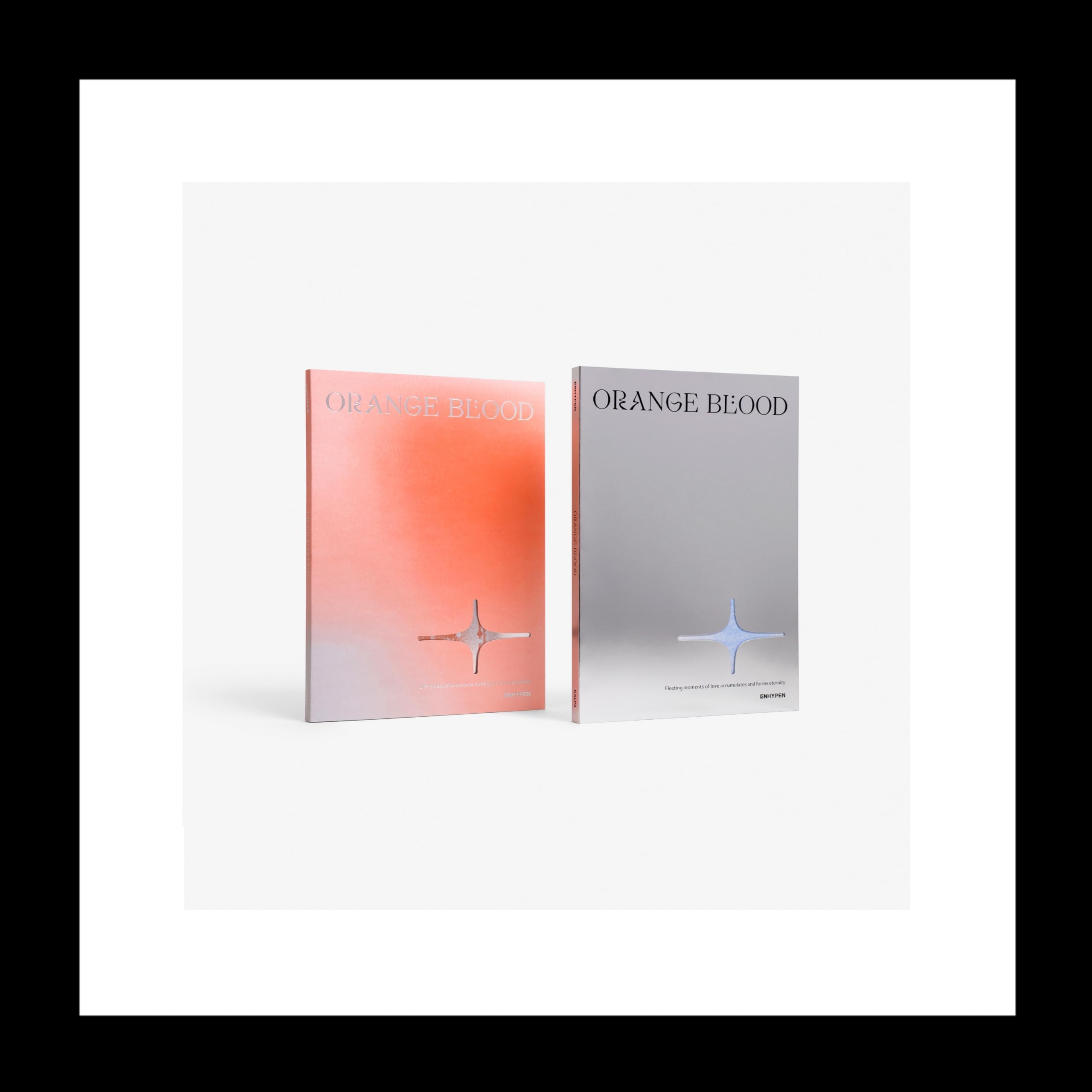 Dreamus Orange( ) Enhypen Orange Blood 5Th Mini Album Cd+Photobook+Photocard+Sticker+Postcard+Tracking Sealed (Standard Ksana Version)