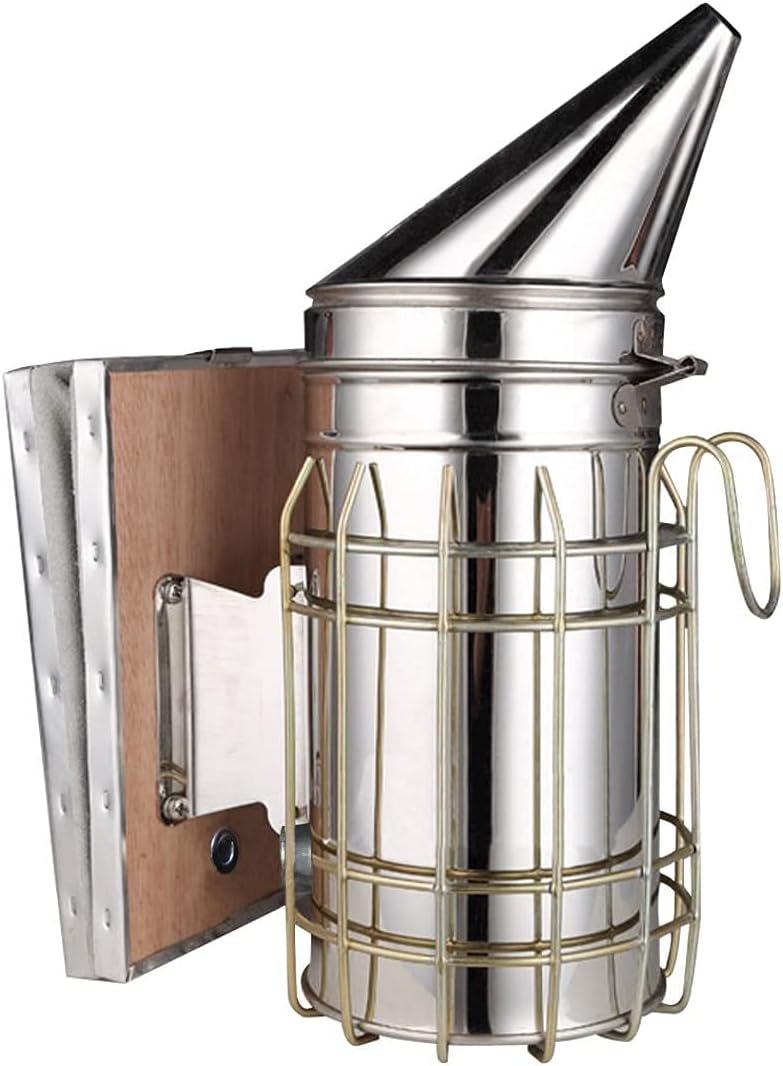 ASEOK Bee Hive Smoker, Beekeeping Equipment, Heavy Duty Stainless Steel