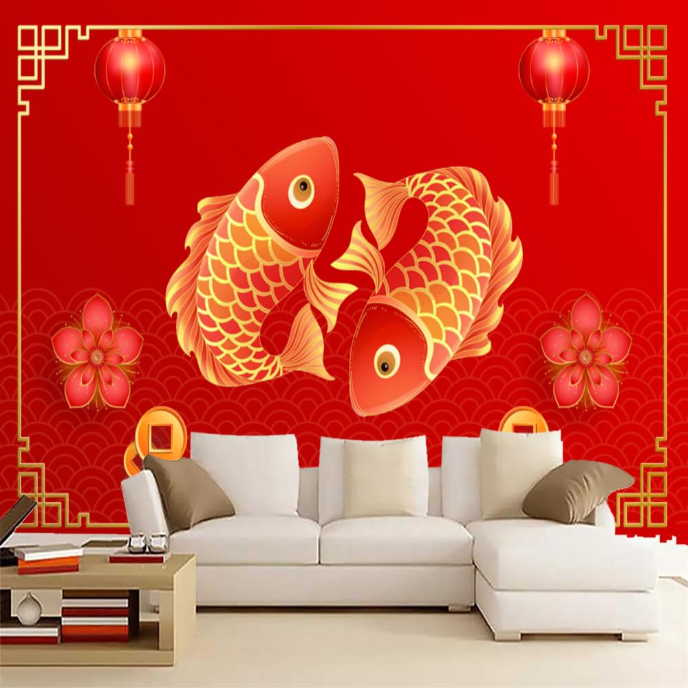 Koi Wallpaper For Walls 3D Lively Cute Koi 4226 Wall Paper Wall Print