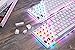 immagine 4Docooler MOTOSPEED K87S Meccanico Tastiera Gaming Tastiera USB Cablata Gaming Tastiera su Misura GUIDATO RGB Retroilluminato con 87 Chiavi
