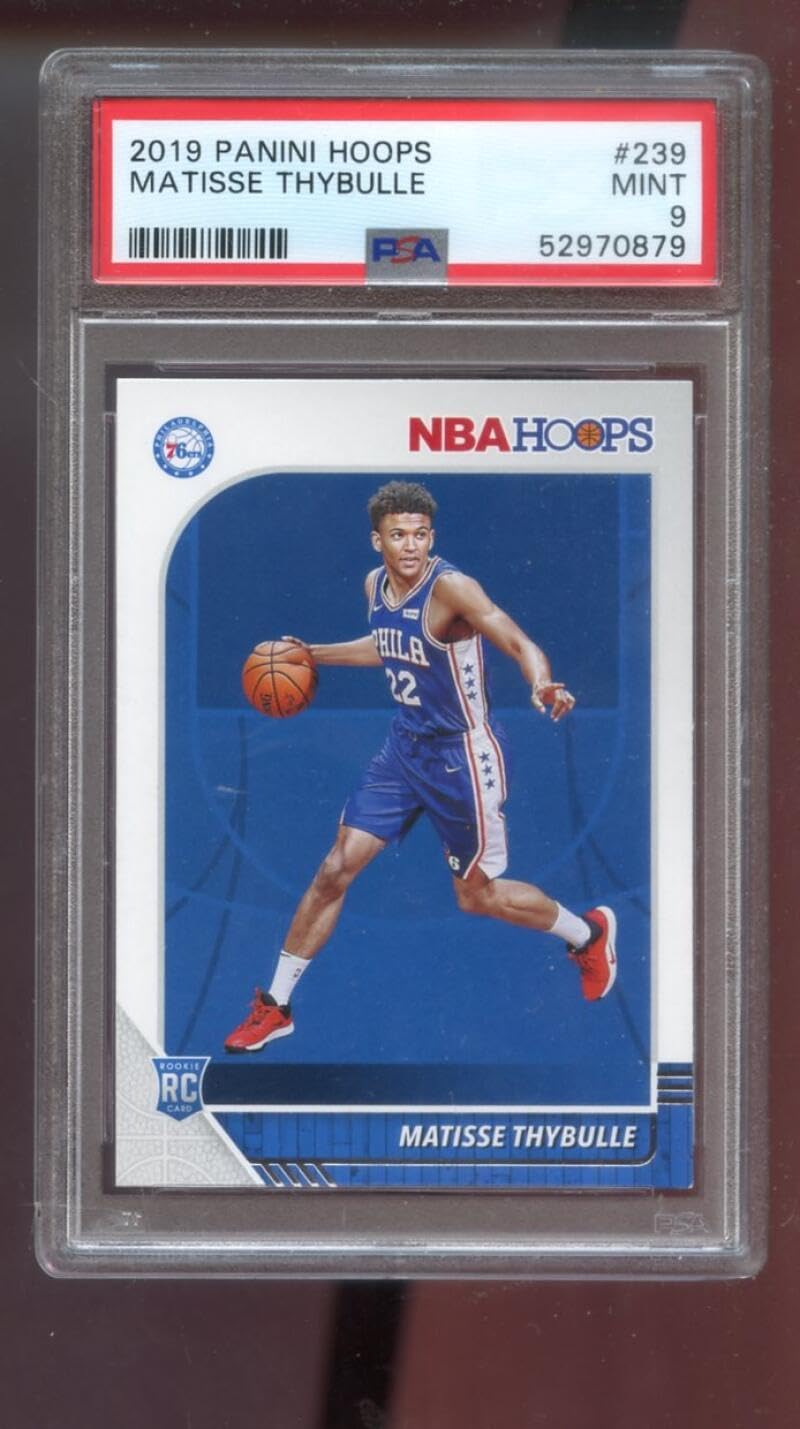 2019-00 Panini Hoops #239 Matisse Thybulle ROOKIE RC PSA 9 Graded Basketball Card NBA 19-00 2019-2000