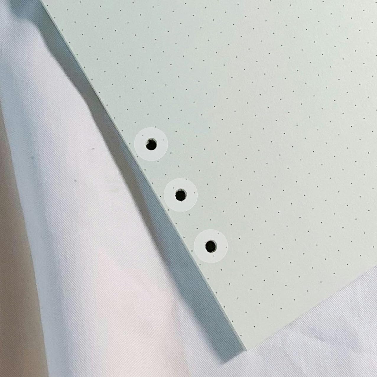 20 Confezioni Etichette di Rinforzo per Fori Trasparenti 1000 Pezzi, Adesivi Riparazione Strappi per Carta, Plastica e Tessuto, Kit 4 Confezioni per Ufficio, Scuola e Casa