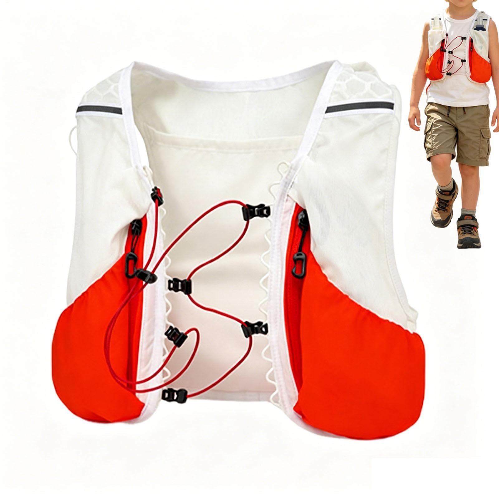 Gilet da corsa per idratazione | Zaino ultra leggero per sport all'aria aperta per bambini | Trail Running Carry Holder Design | Ciclismo Escursionismo Jogging Walking Palestra Viaggi Fitness