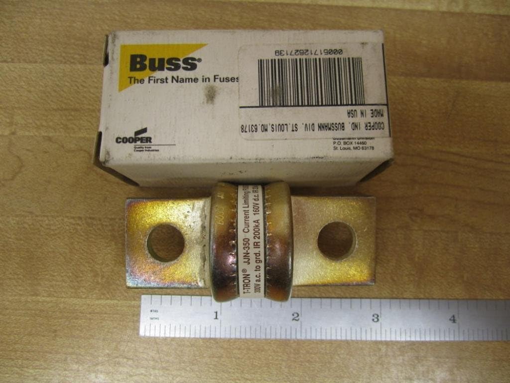 Cooper Bussmann JJN-350 (JJN350), 350 Amp (350A) 250V Fast Blow Class T Cartridge Blade Fuse