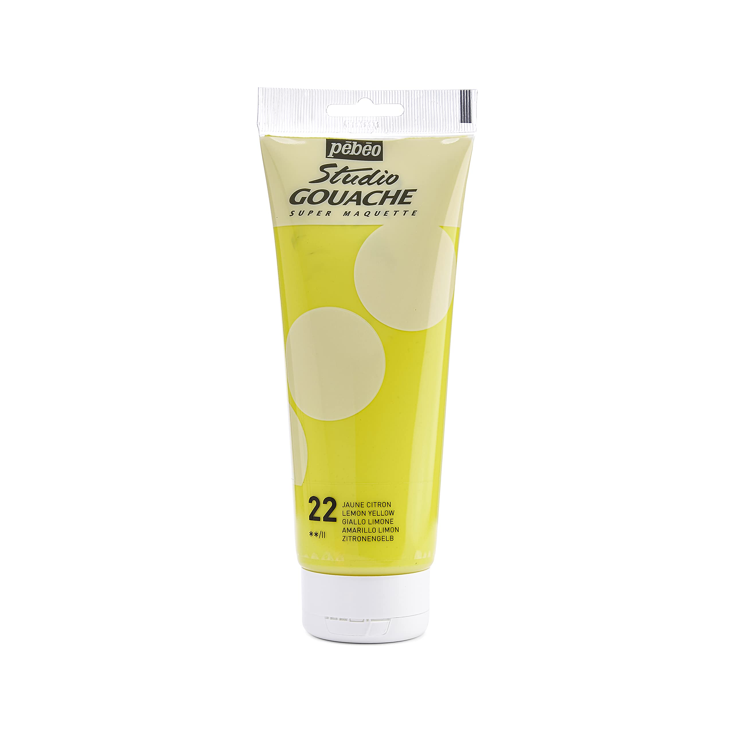 PEBEO 220 ml Studio Gouache, Lemon Yellow