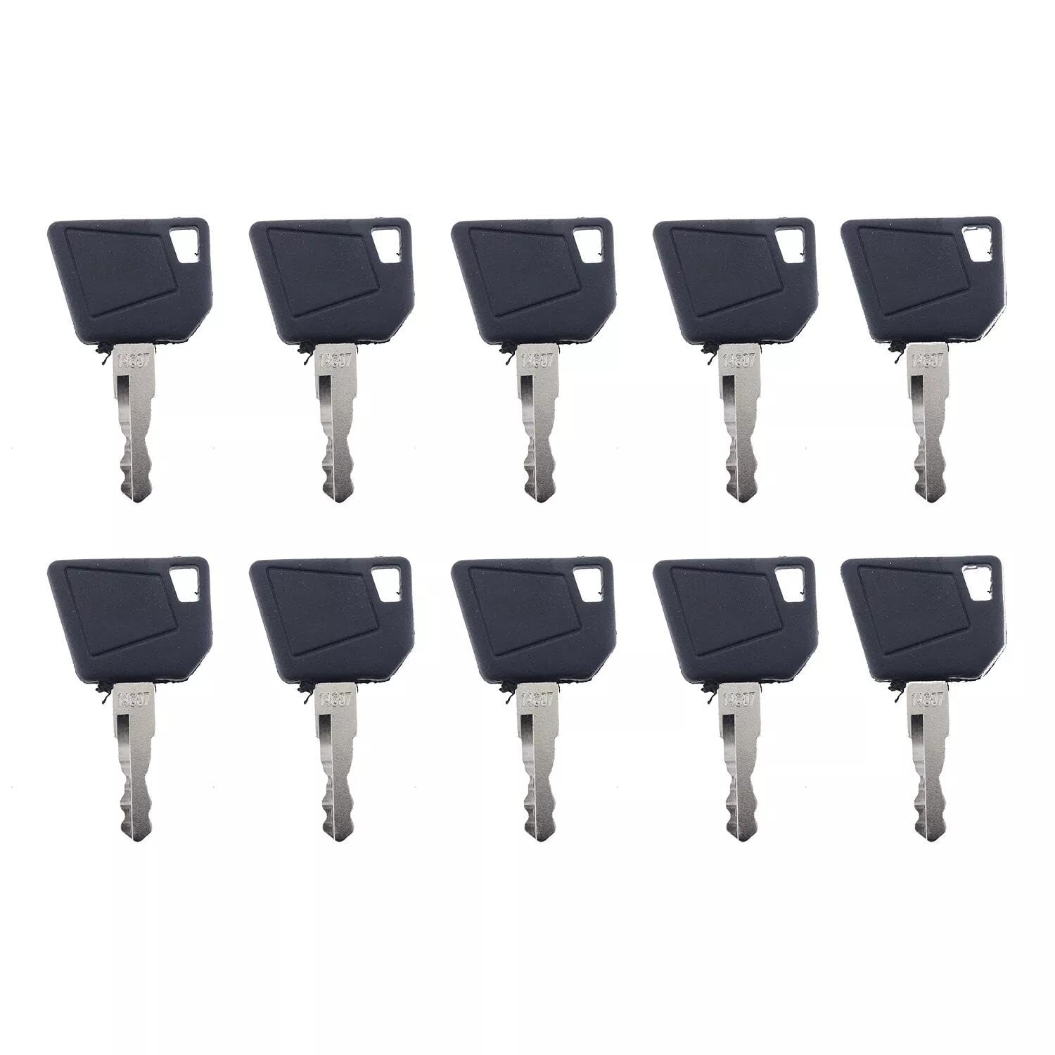ACTIVLIFE for 10 Ignition Keys 701/14657 for Bomag Dynapac Hamm JCB NH Terex Vibromax 14657