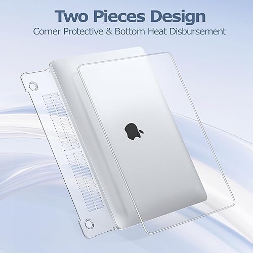 Miniatura 5 de MOSISO - Funda rígida de plástico para proteger la pantalla de MacBook Pro de 13 pulgadas Crystal Clear