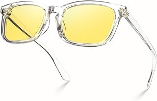 Blue Light Blocking Glasses Square with Anti Computer Glare for Gaming Women and Men MONTANA