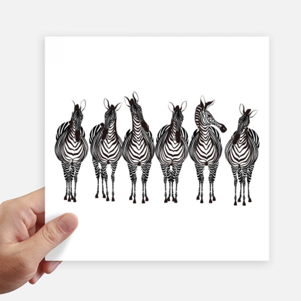 Stickers de animales de 20cm para ocultar arañazos en maletas y paredes con diseños divertidos