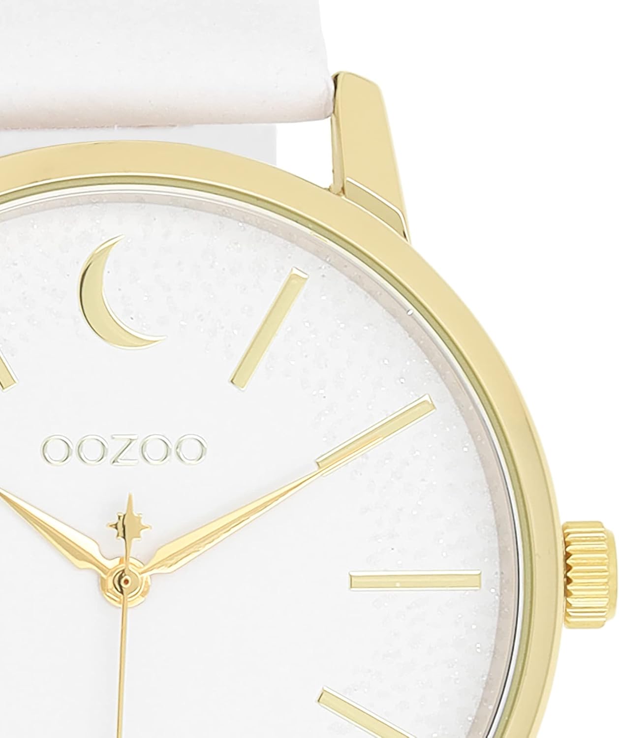 Oozoo Timepieces Orologio da donna in oro bianco,Orologio da polso da donna con cinturino in pelle,Elegante orologio analogico da donna in rotondo C11156, bianco/oro Oozoo Timepieces Orologio da donna in oro bianco,Orologio da polso da donna con cinturino in pelle,Elegante orologio analogico da donna in rotondo C11156, bianco/oro