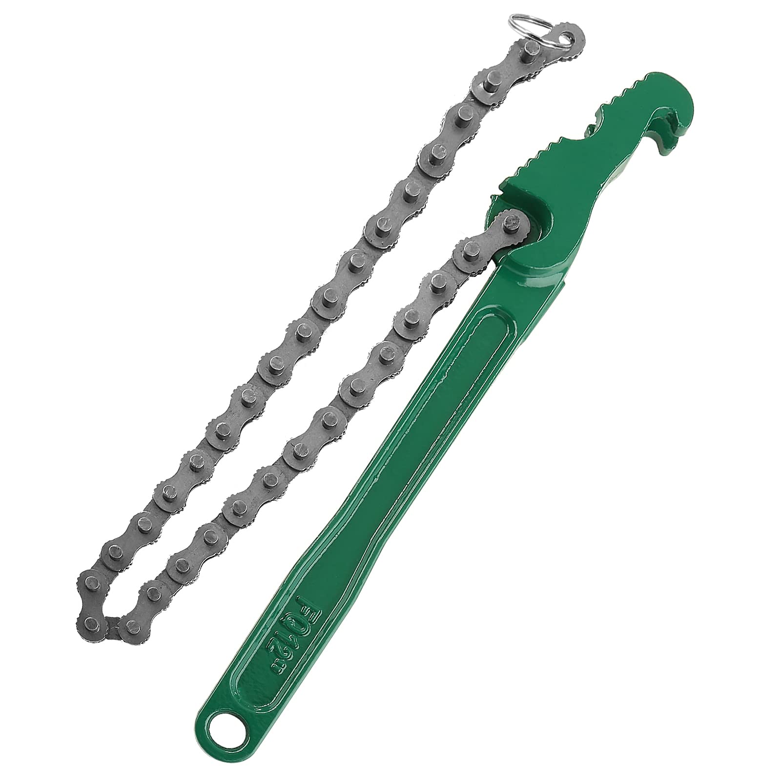 BokWin 12 Inch Heavy Duty Ratcheting Chain Wrench Adjustable Oil Filter Wrench Pipe Fittings Tools Spanner Multi-Purpose Remover Tool