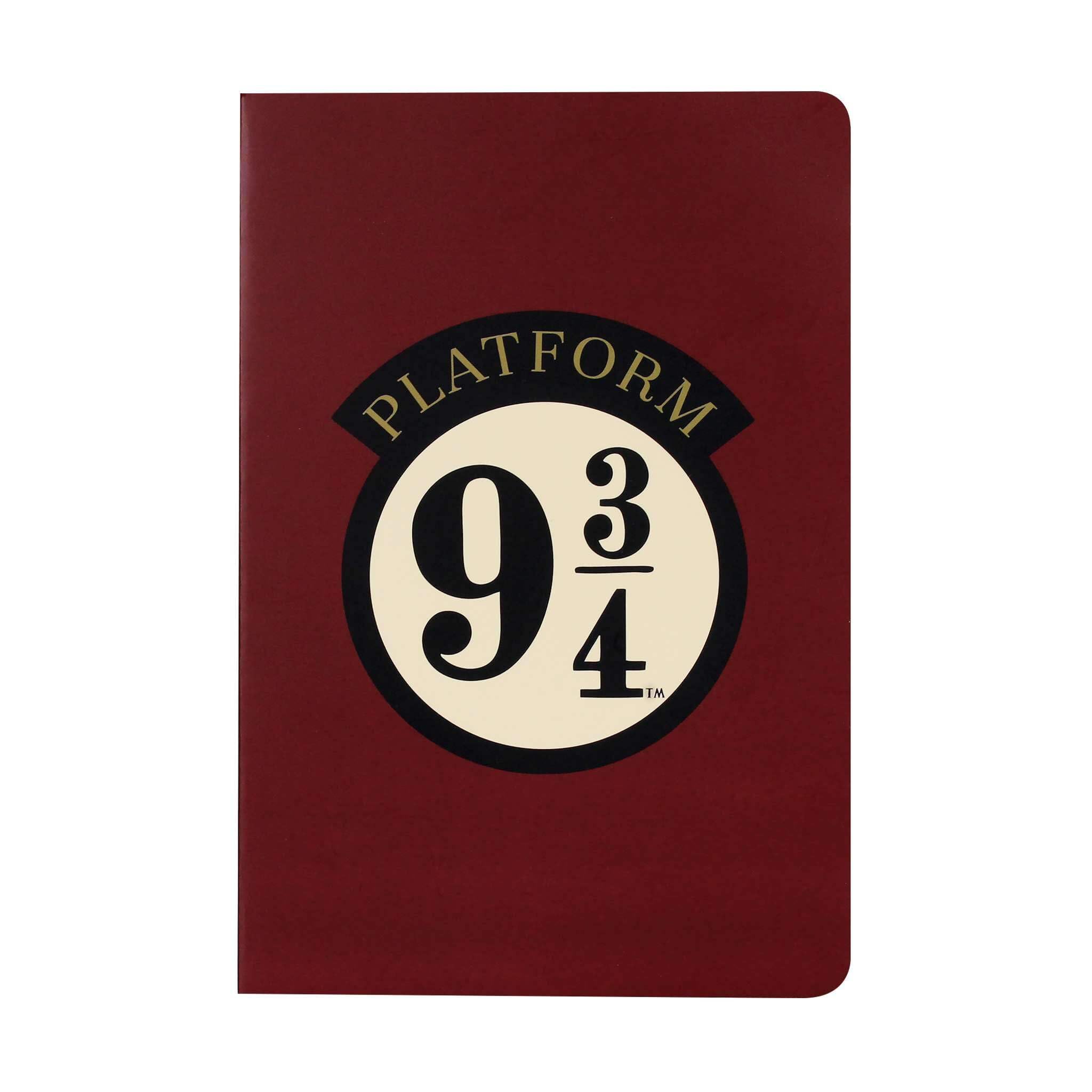NEW Harry Potter Platform 9 3/4 A5 Softcover Notebook