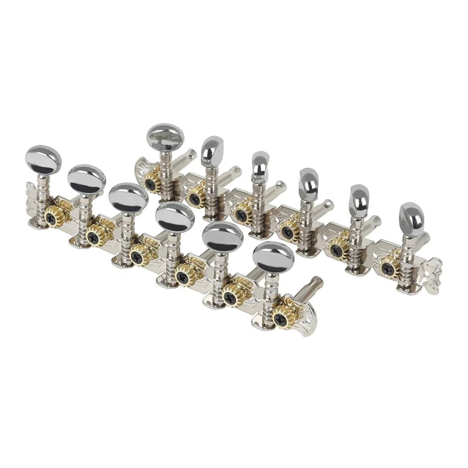 Piroli for chitarra acustica Accordatori Chiave 12 corde Testa della macchina Pulsante sintonizzatore corde in metallo