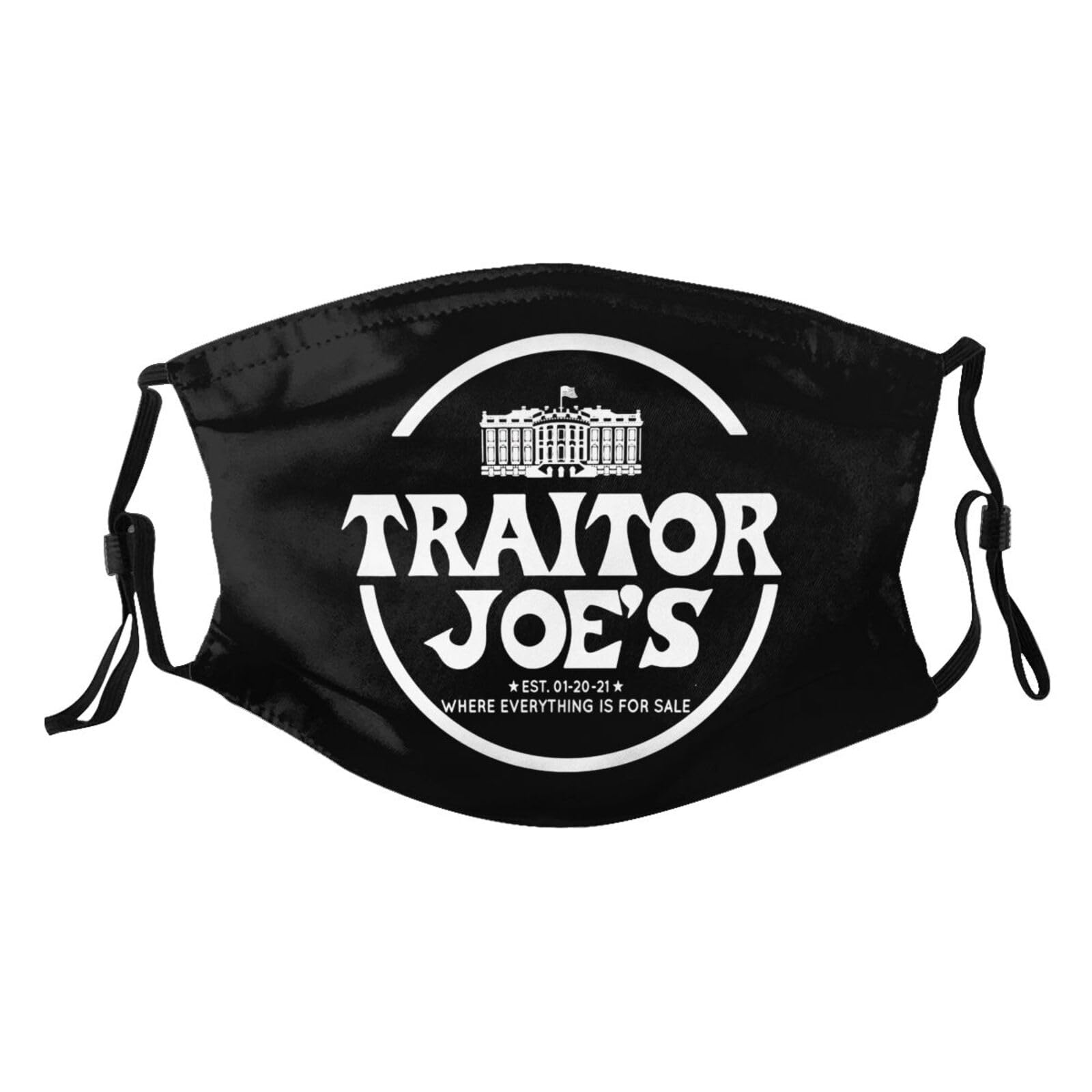 Traitor Joe's Where Everything Is For Sale Adult Dust Mask Adjustable Dust Face with 2 Filter2218