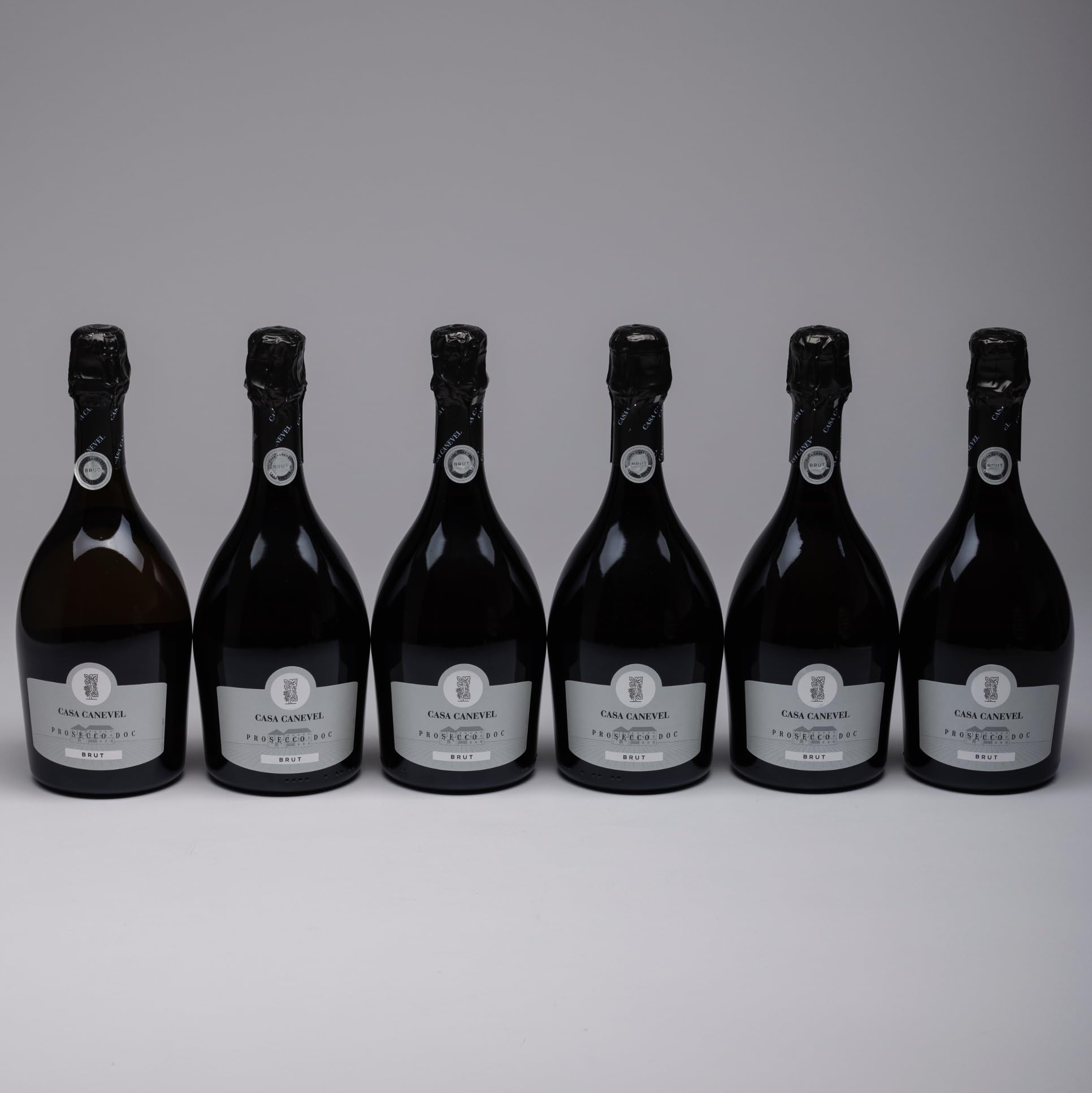 CASA CANEVEL "BRUT" | Prosecco DOC | 6x750 ml l | Paquete 6 botellas