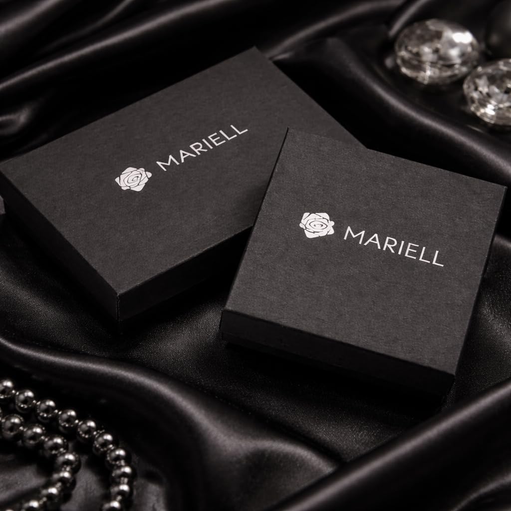 Mariell Cubic Zirconia Crystal Pendant Necklace for Women, 2 Carat 8mm CZ, for Brides, Wedding, Mother's Day Jewelry Gift - Image 5