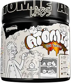 Pre Treino Atômico 300g - Suplemento Pré-treino academia - Sabor: Mango Loko Marca: Atomic Labs