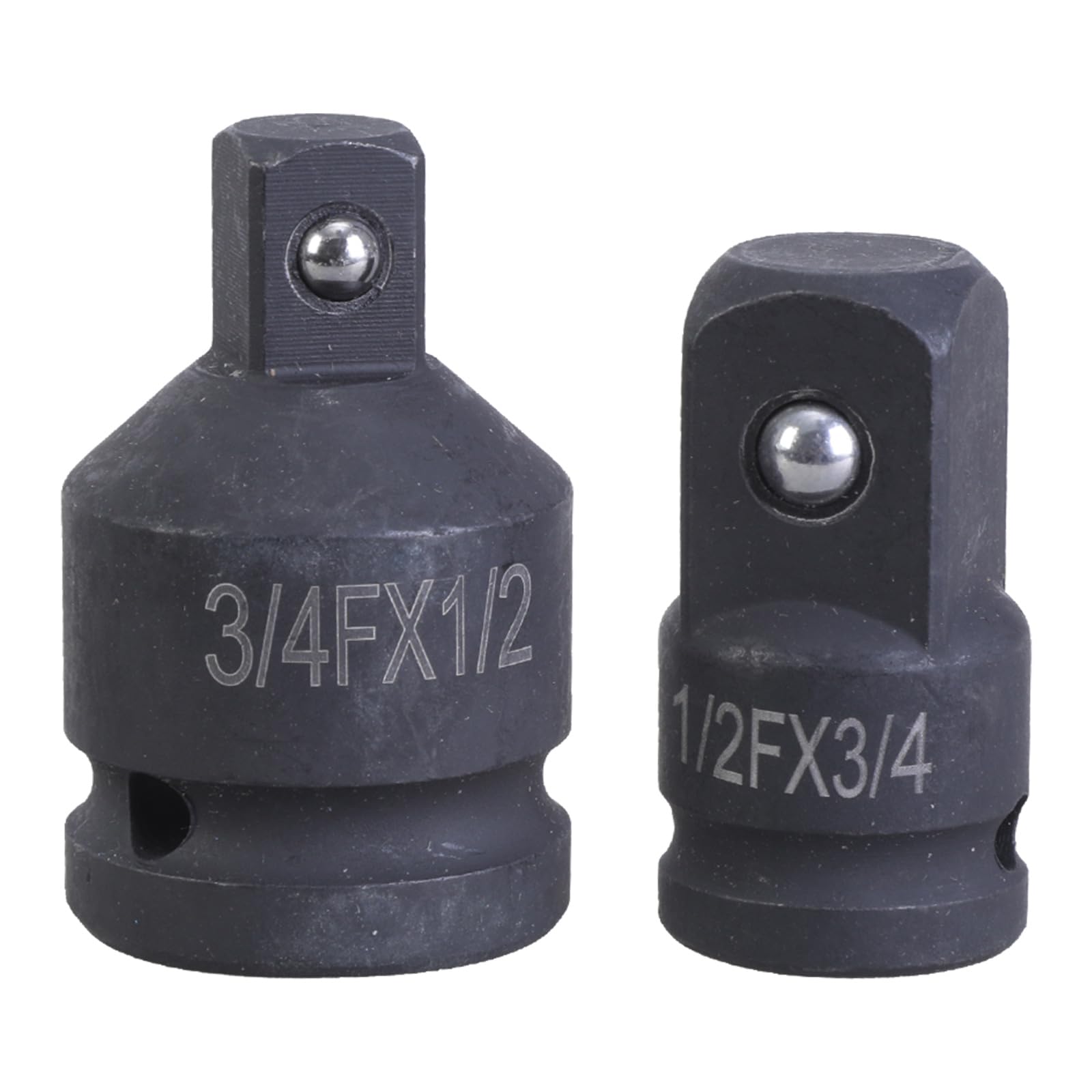 Thatiarry 2 Piece Set Multifunction Socket Adapter Pair 3 / 4Inch To 1 / 2Inch & 1 / 2Inch To 3 / 4Inch Converter Suitable For Industrial Applications Ratchets Socket Converter