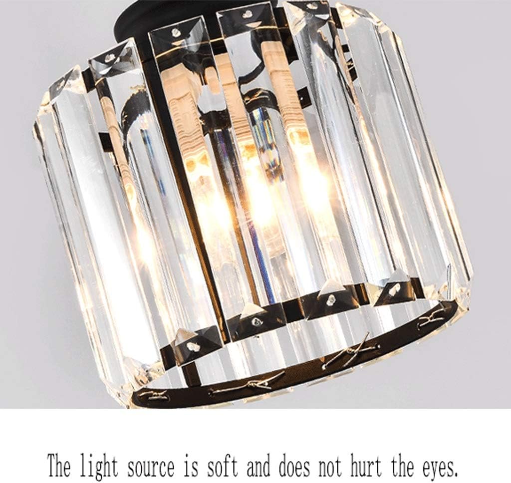 Chandelier Building Living Room Middle Floor Long Candle Holder Round Crystal Candle Holder for Living Room Dining Room Bedroom